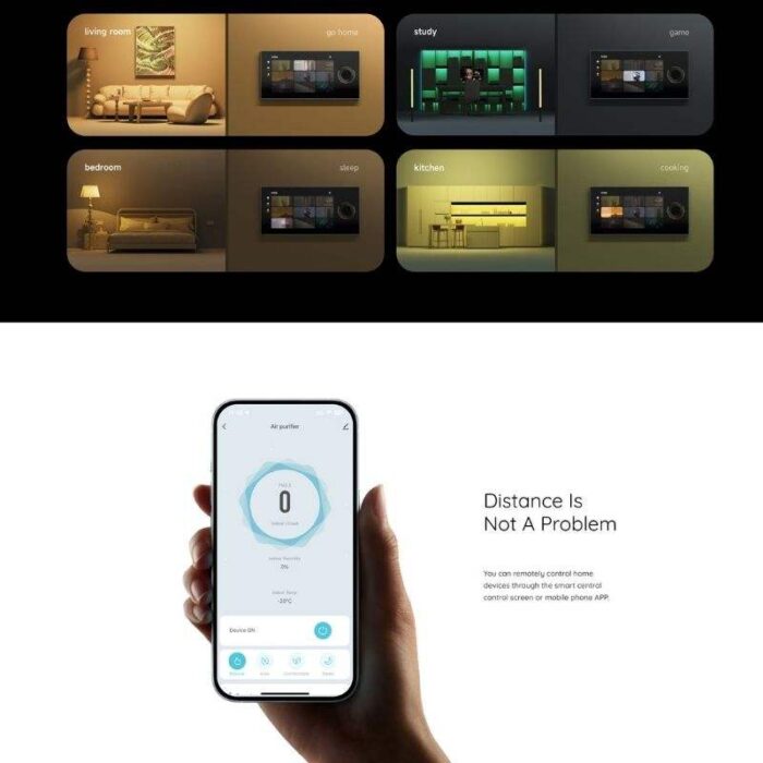 2025 Tuya Smart Home Control Panel with Zigbee | Works with Smart Lock Door System - Image 9