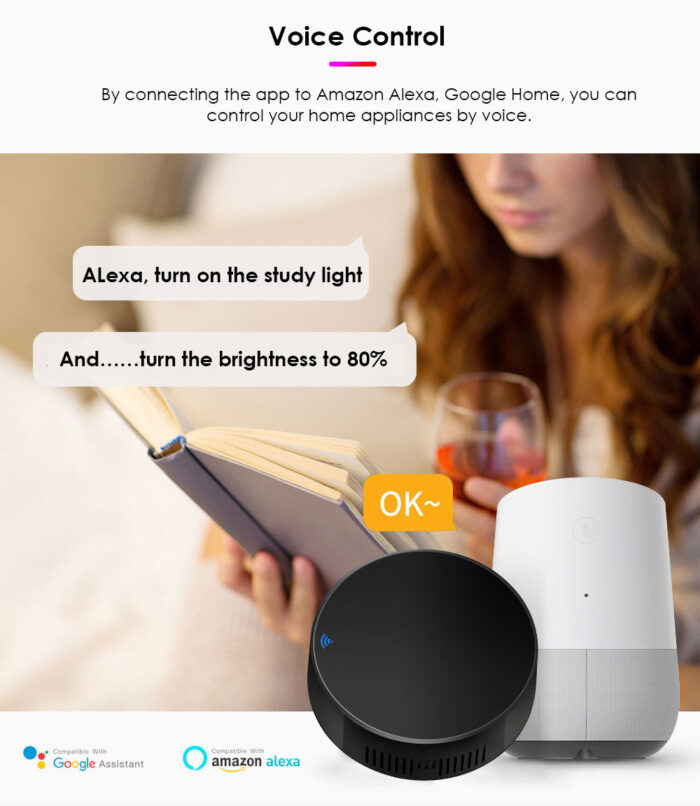 Universal Remote Control Tuya Smart Home Automation System WIFI IR Infrared Remote Control with Alexa Google Home - Image 4