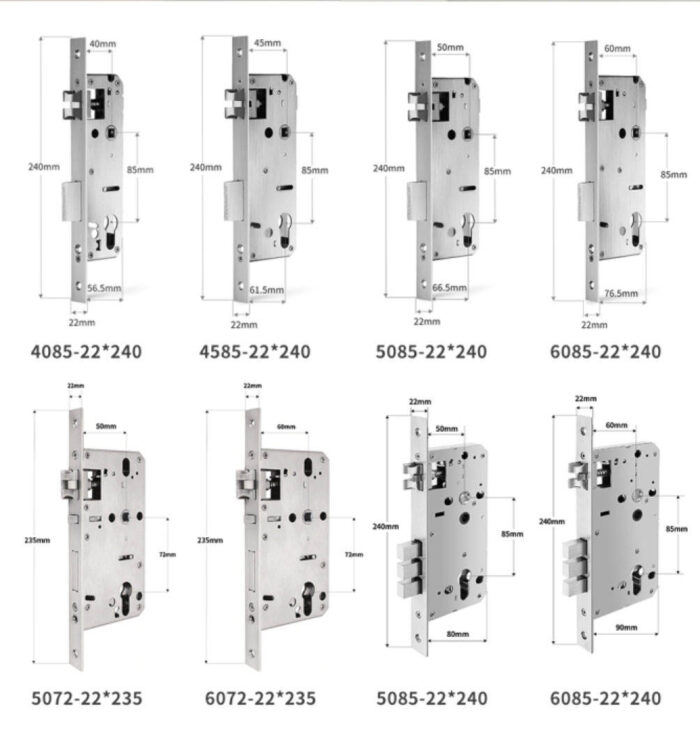 Smart Tuya Control Cylinder Door Lock with Key Rfid App Fingerprint - Image 6