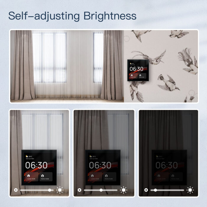 2025 Built-in Alexa Voice Control 4 Inch Touch Screen Tuya Smart Home Zigbee Wifi BLE Gateway Smart Life Central Control Panel - Image 2